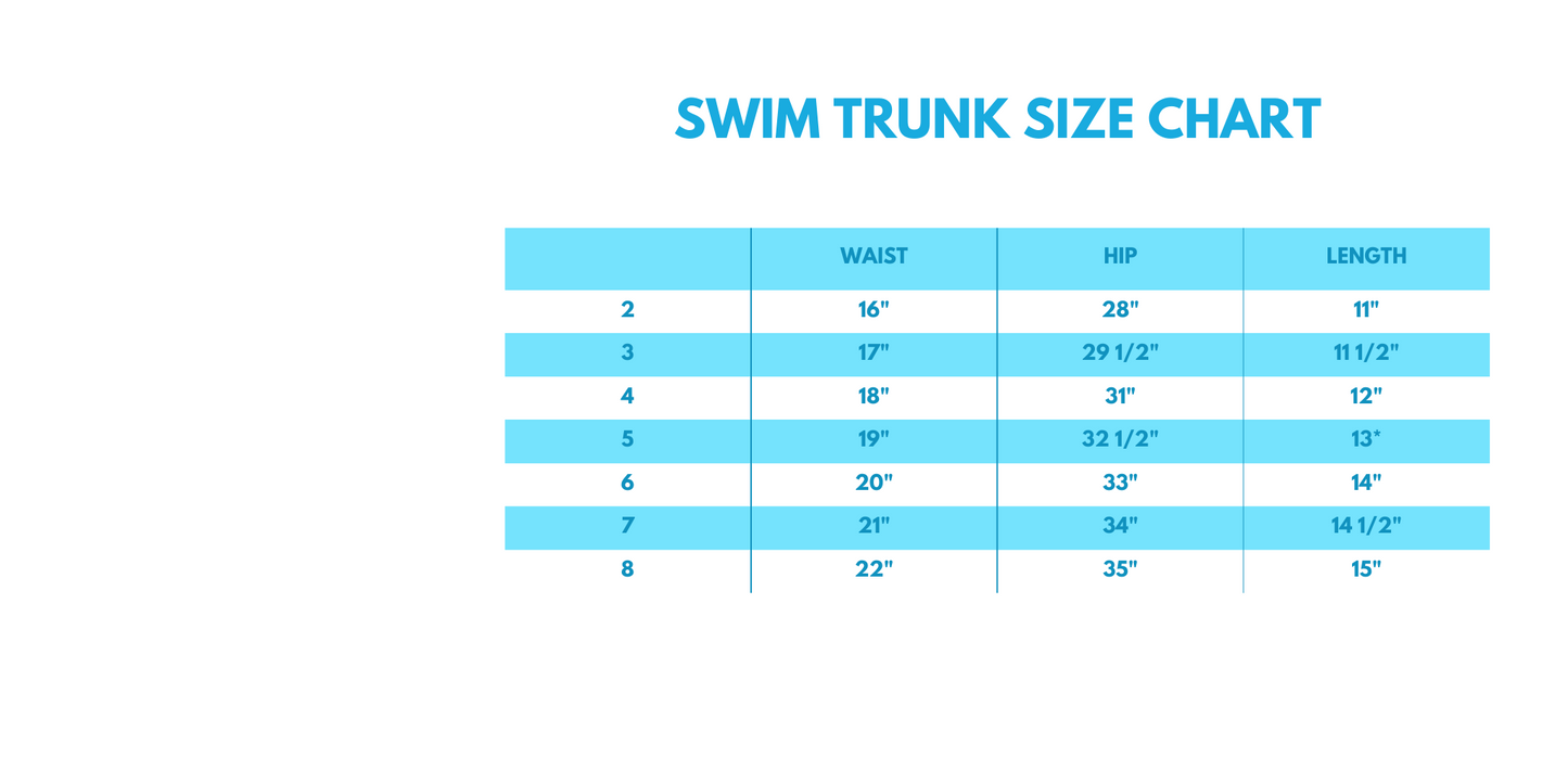 Ocean Garden Splash Swim Trunks