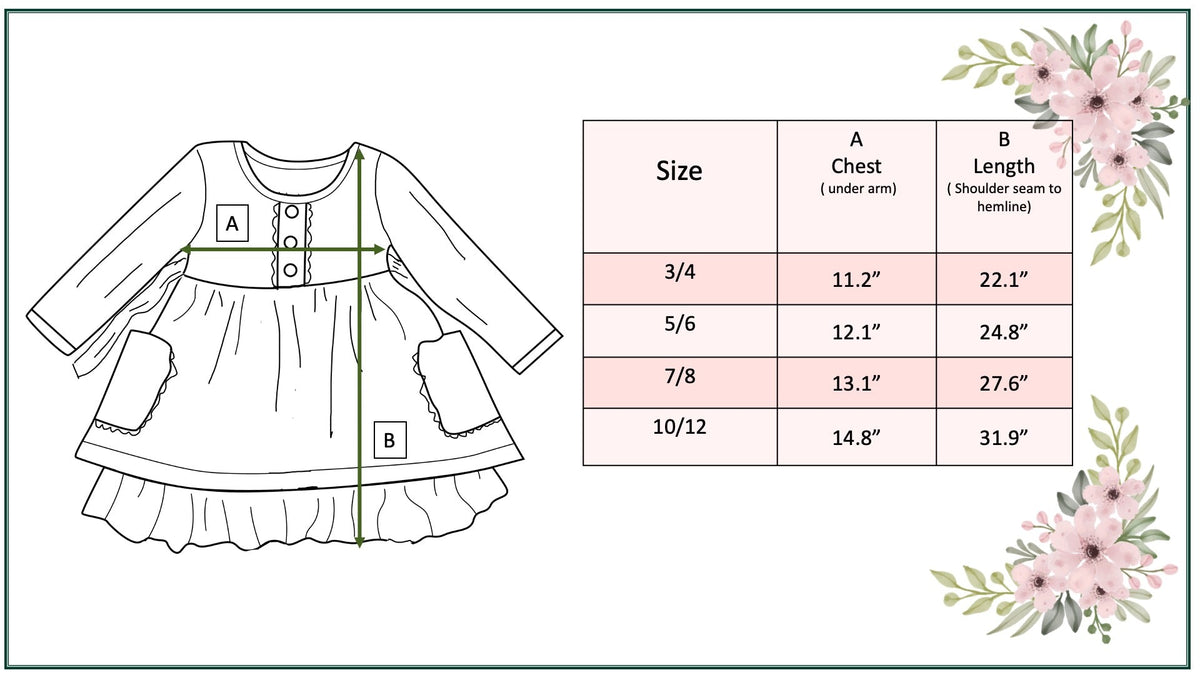 Girls Red Green Plaid Dress