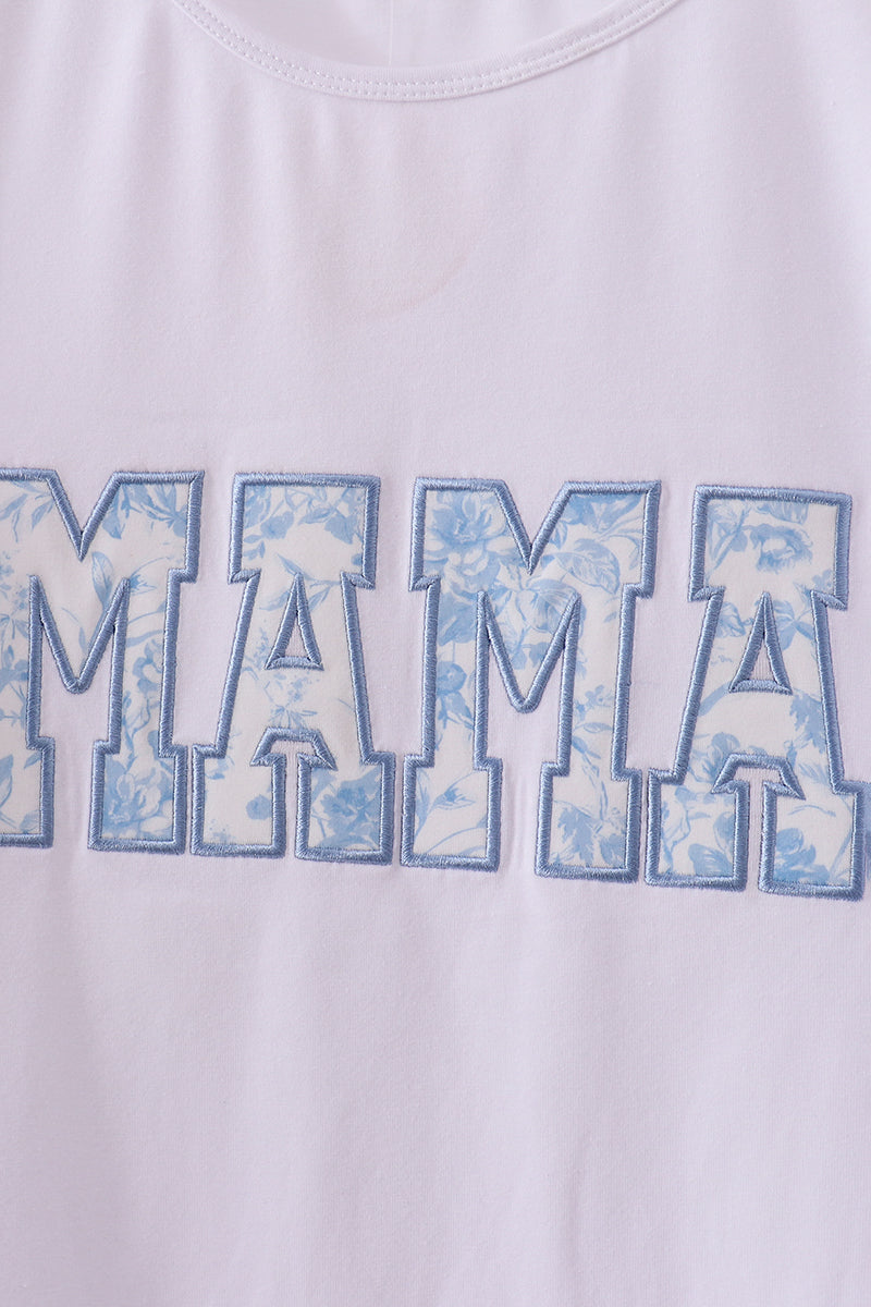 White MAMA & MINI Bow Top