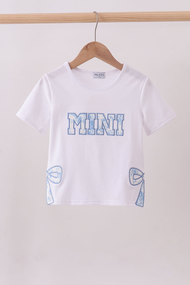 White MAMA & MINI Bow Top