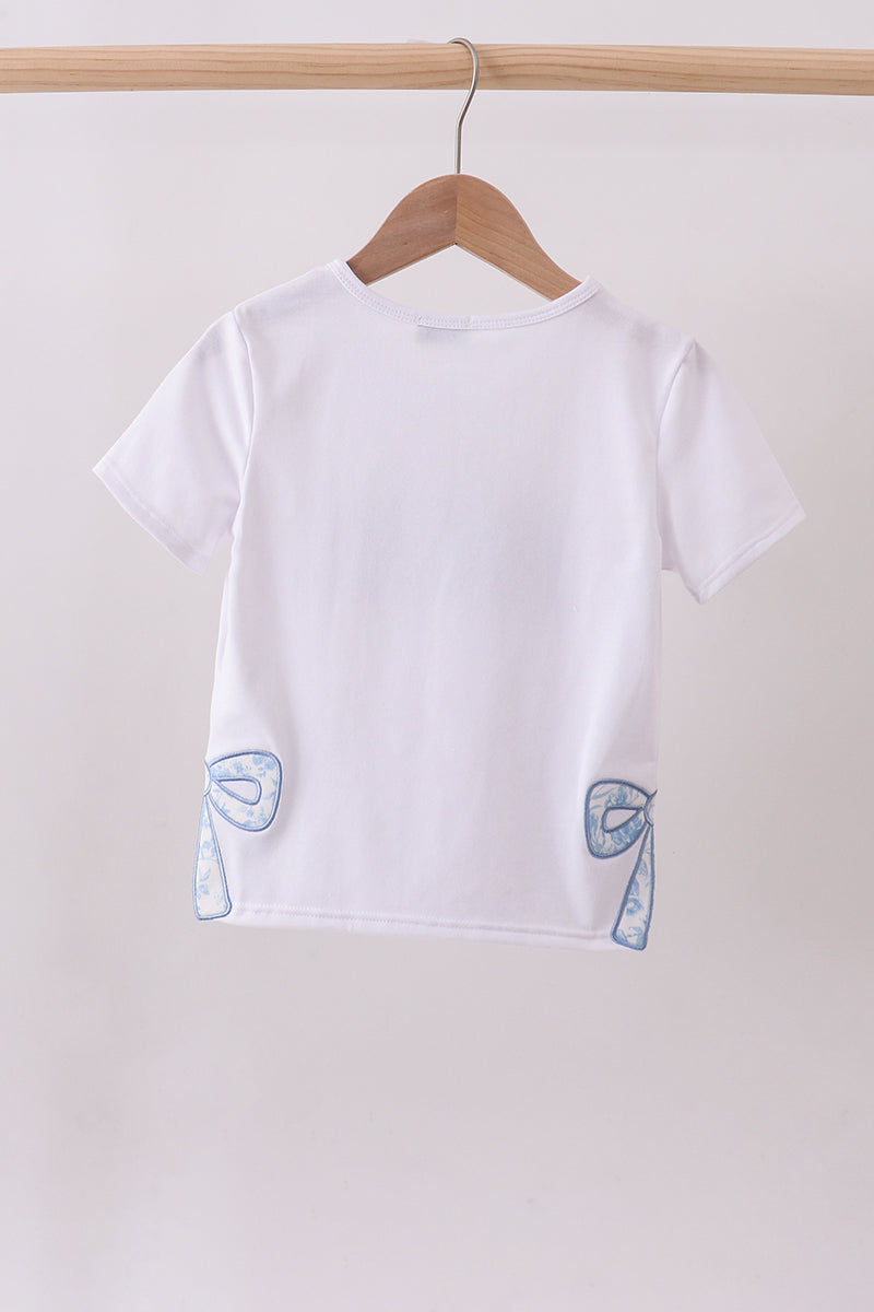 White MAMA & MINI Bow Top