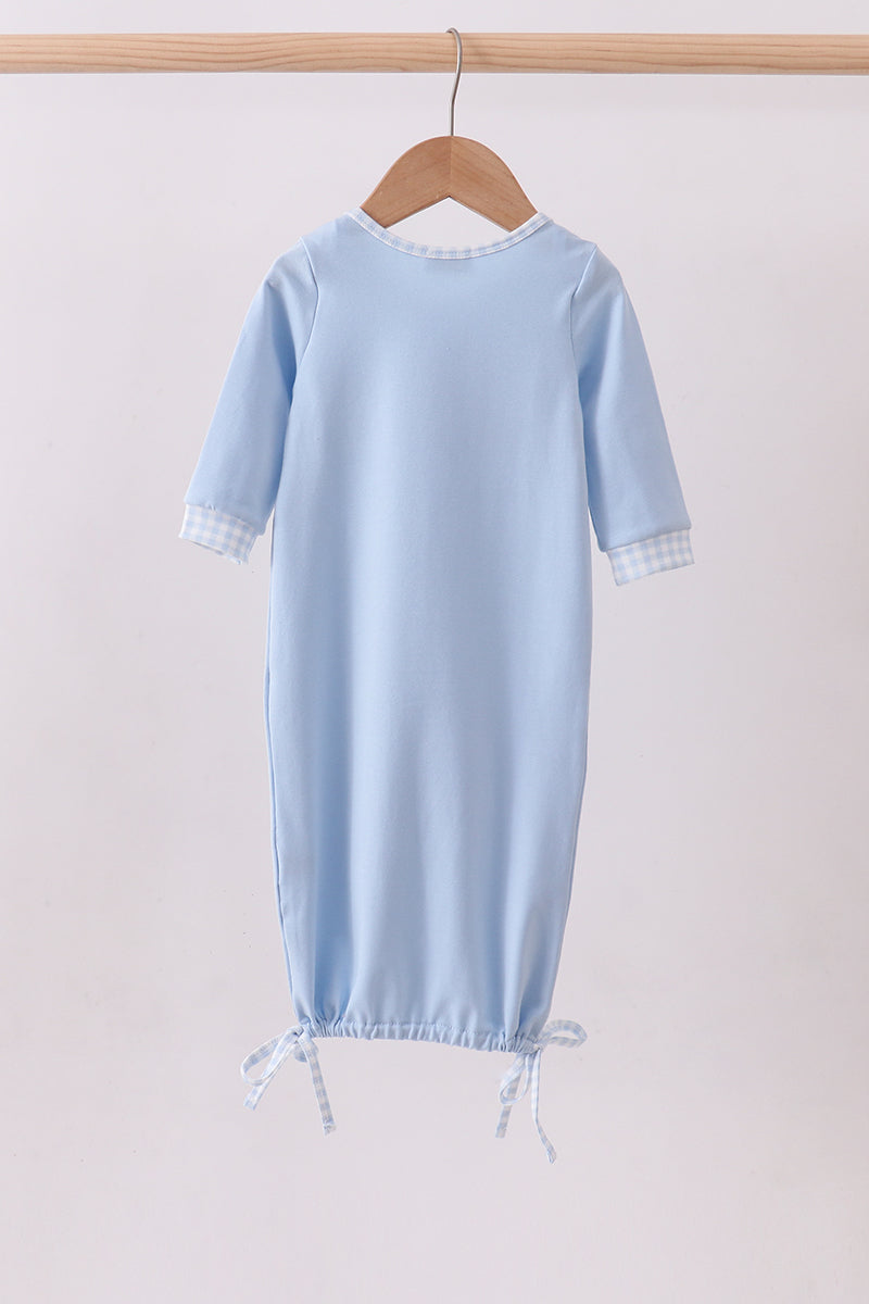 Blue "Brother" Gown