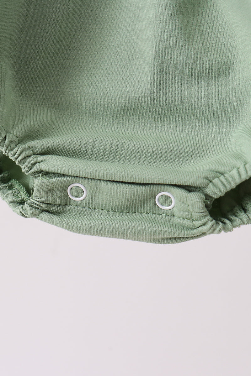 Sage Gingham Knit Bubble