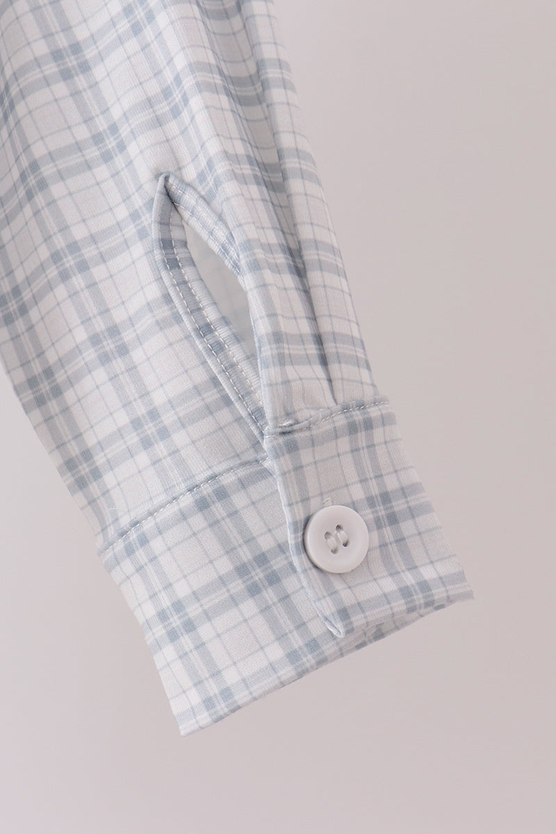 Boys Plaid Button Down