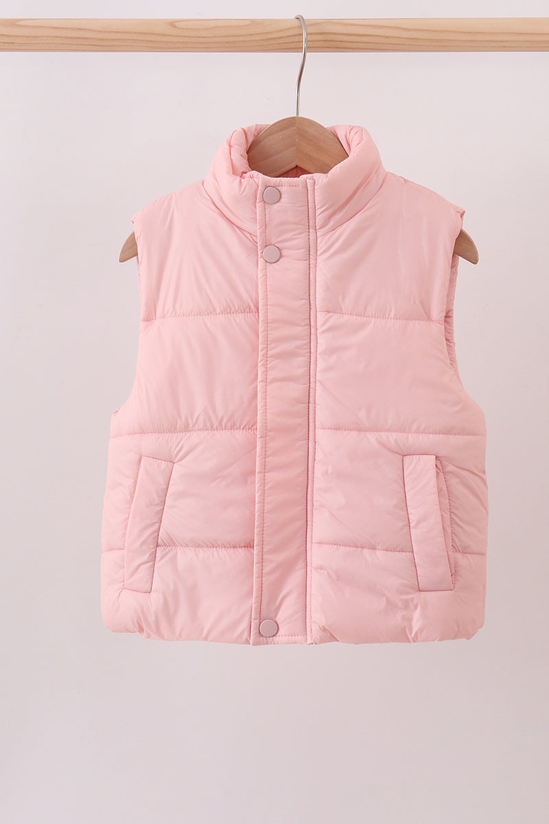 Pink Mom & Me Puffer Vest