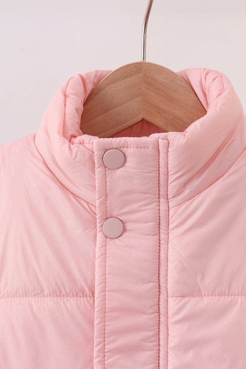 Pink Mom & Me Puffer Vest