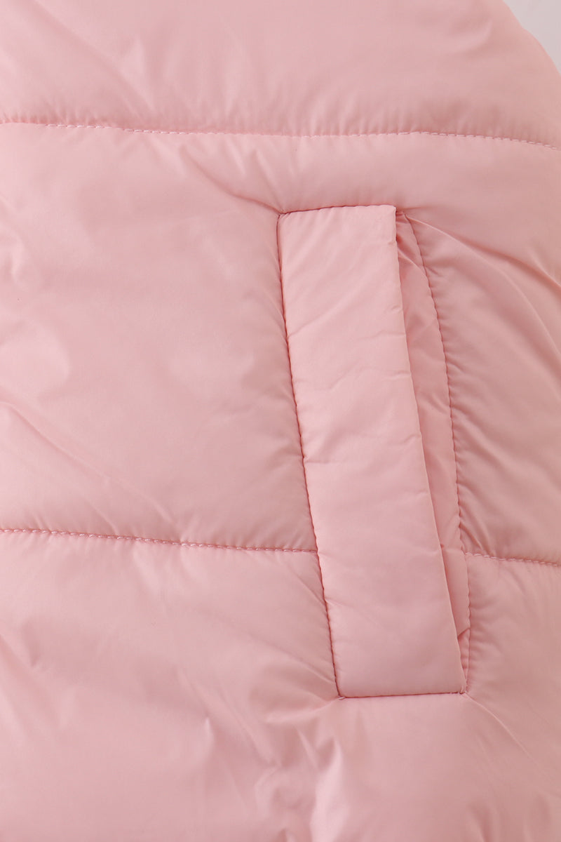 Pink Mom & Me Puffer Vest