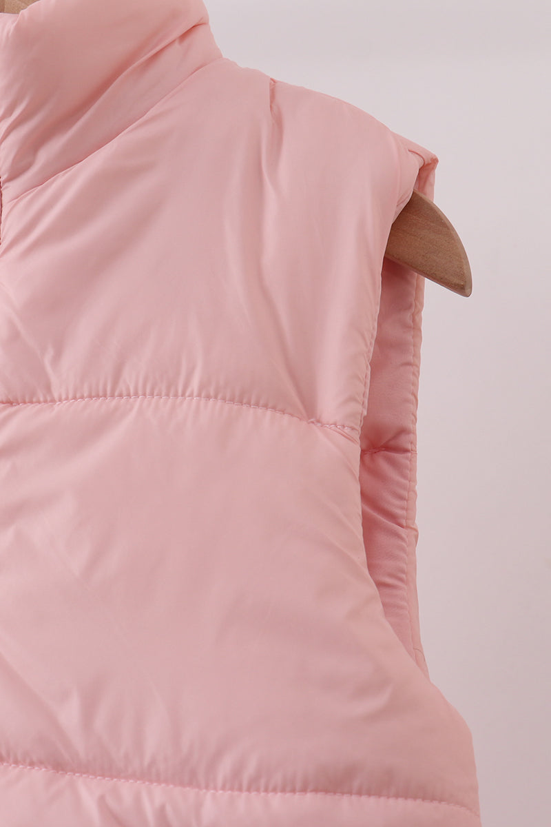 Pink Mom & Me Puffer Vest