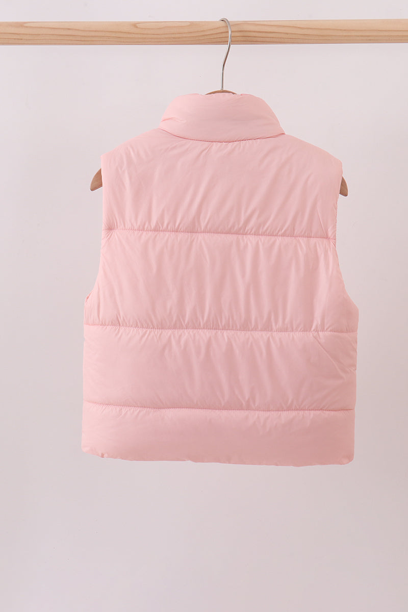 Pink Mom & Me Puffer Vest