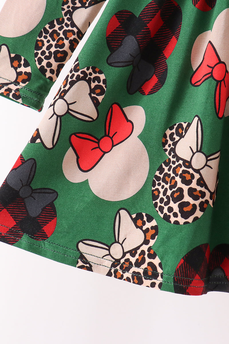 Red Mouse Character Bamboo Pants Set