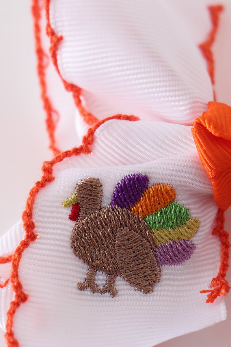 Turkey Embroidery Bow