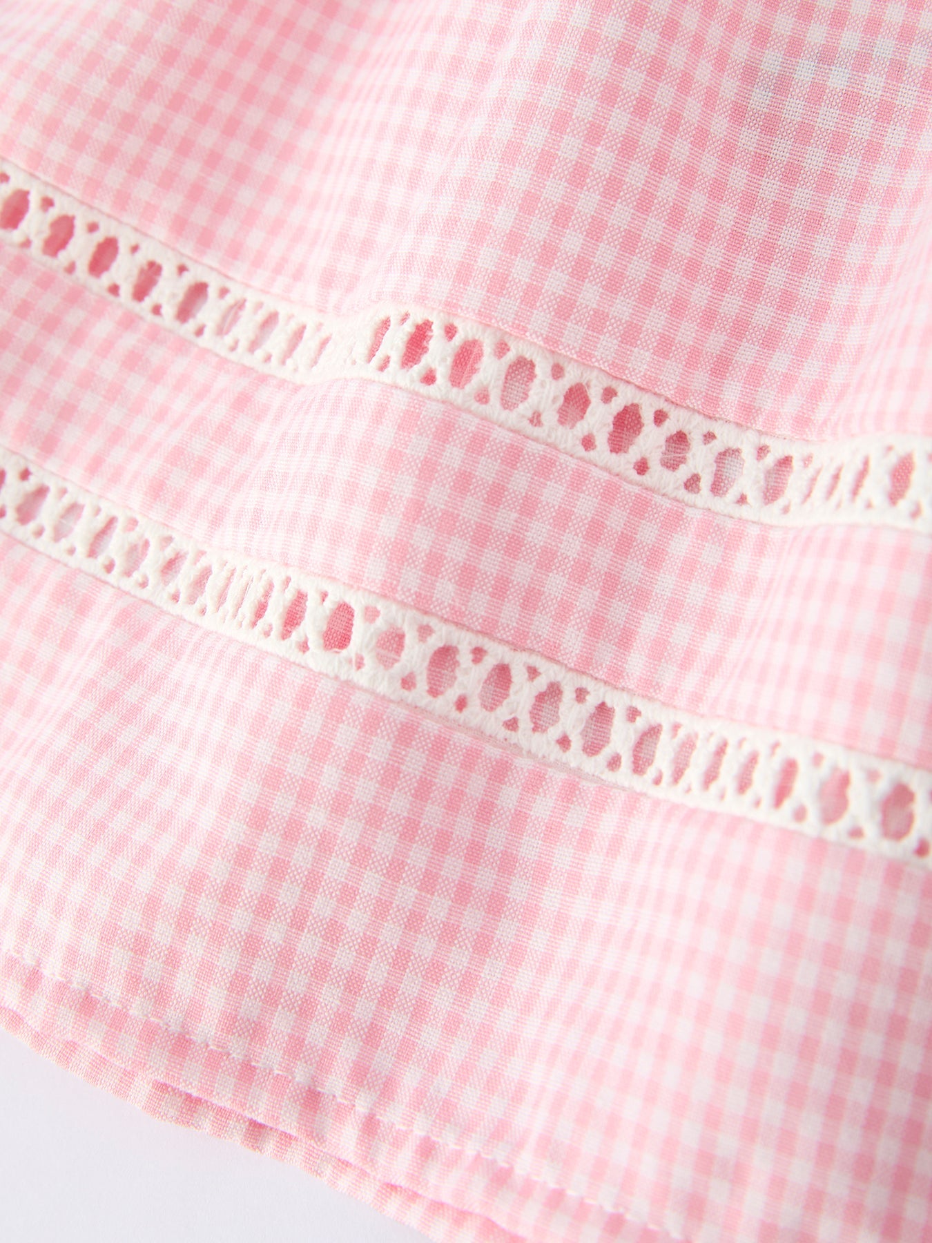 Pink Smocked Church Baby Girls Bloomer Set
