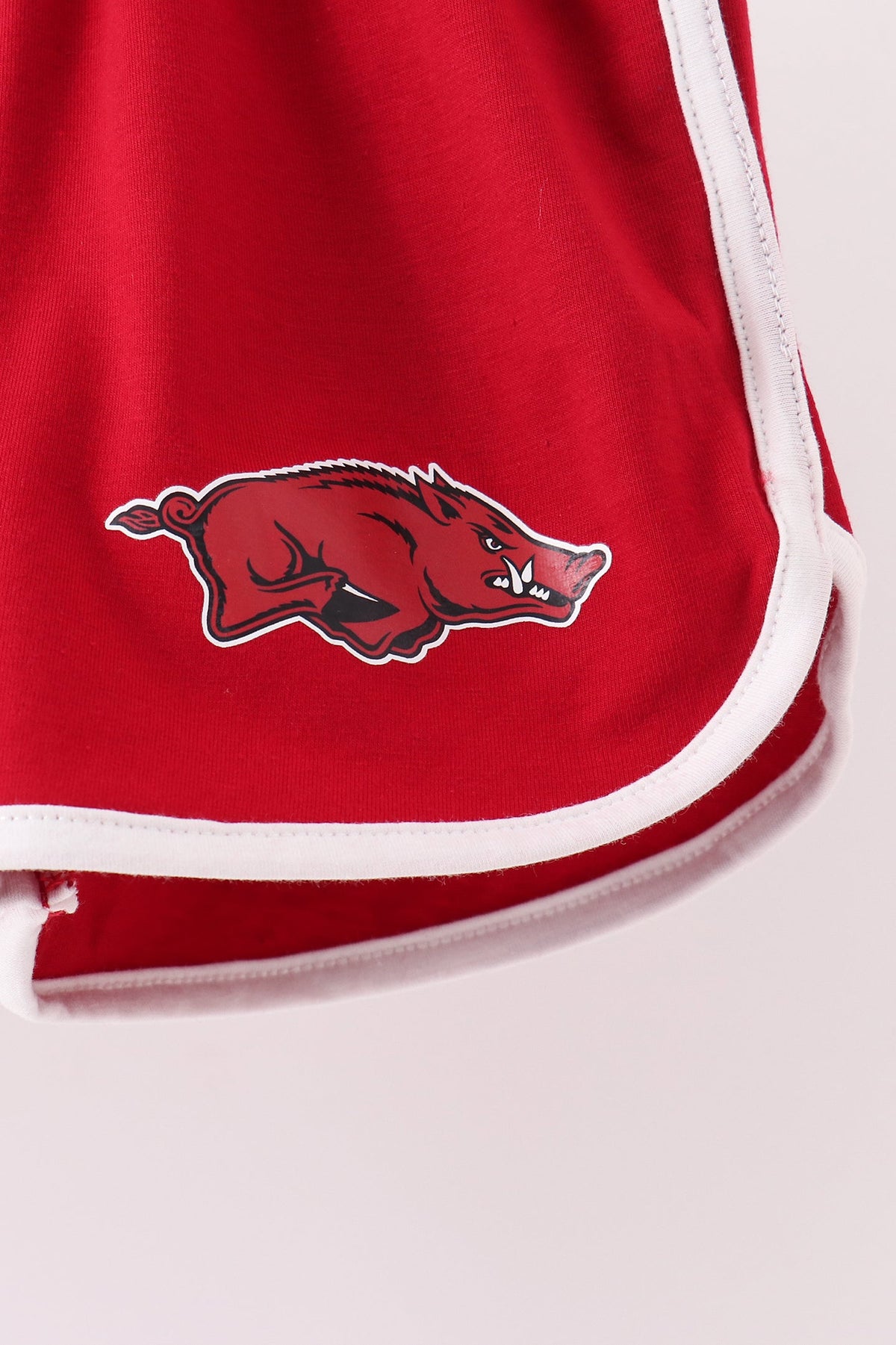 Girls Arkansas Active Shorts Set