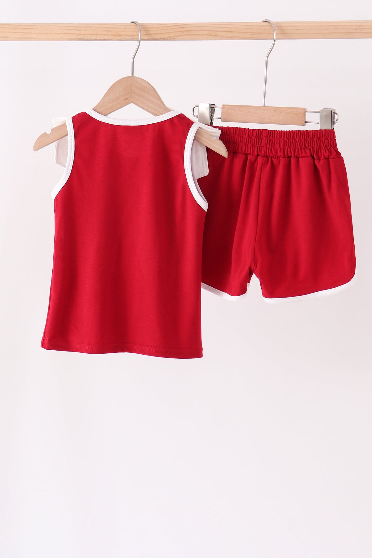 Girls Arkansas Active Shorts Set