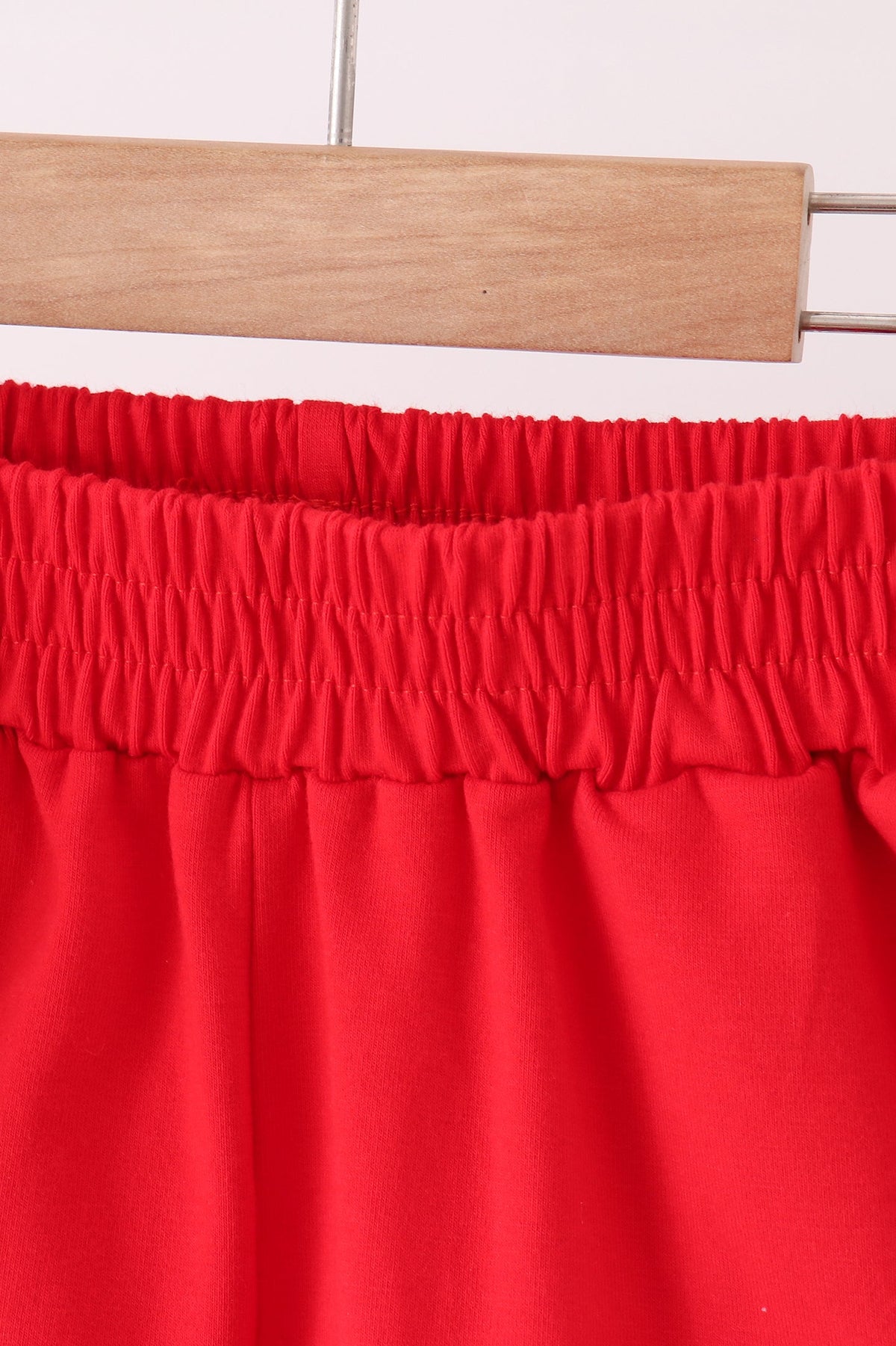 Girls Red Georgia Active Shorts Set