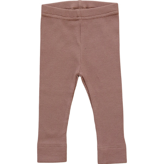Baby / Toddler Dusty Rose Organic Leggings