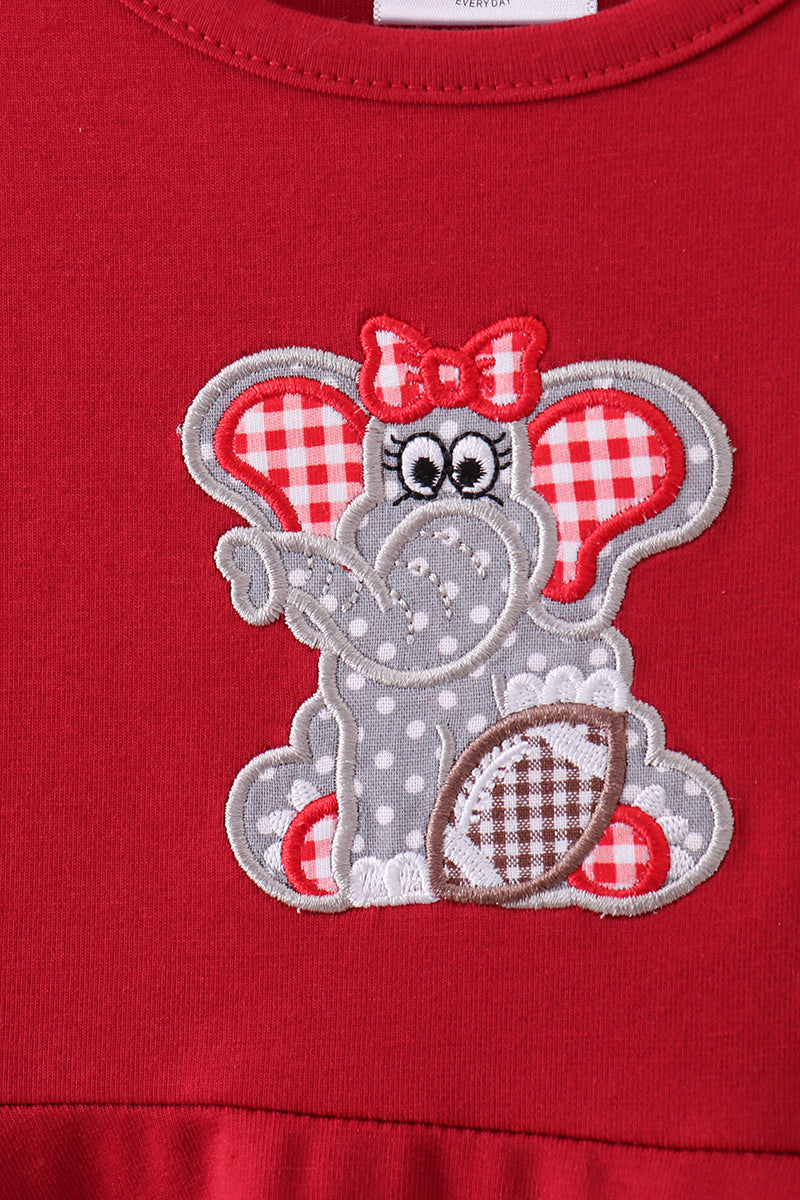 Alabama Elephant Applique Dress