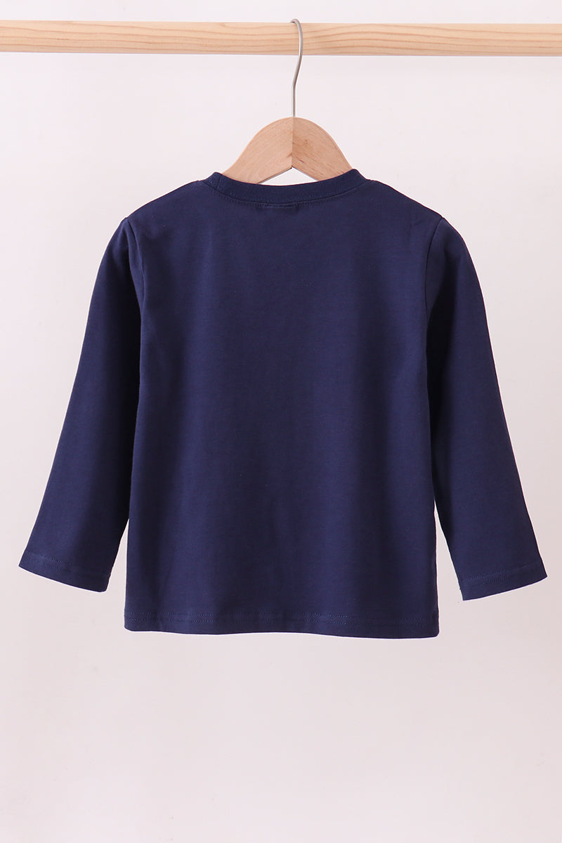 Auburn Applique Top