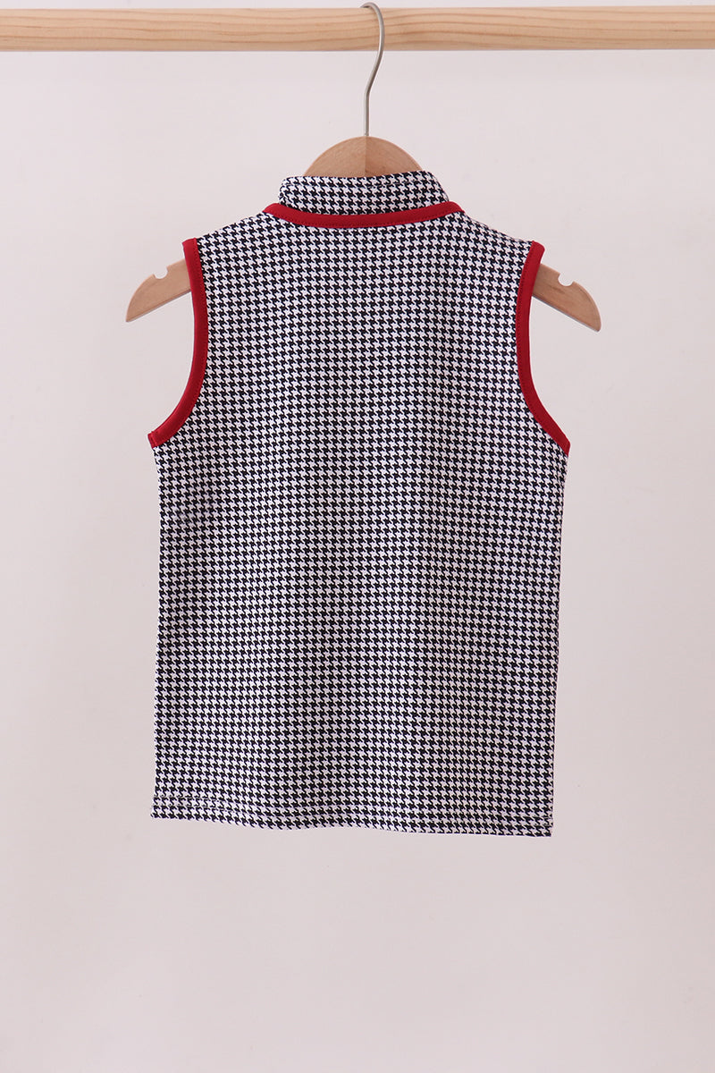Alabama Elephant Embroidery Vest