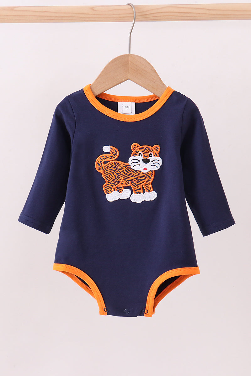 Auburn Tiger Applique Bubble
