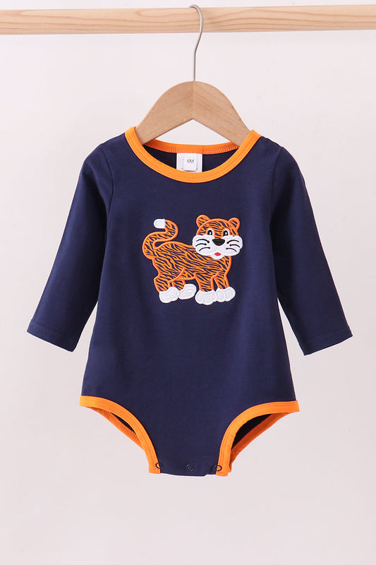 Auburn Tiger Applique Bubble