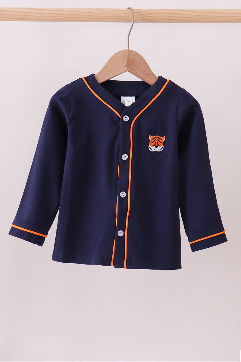 Auburn Tiger Embroidered Cardigan (Copy)