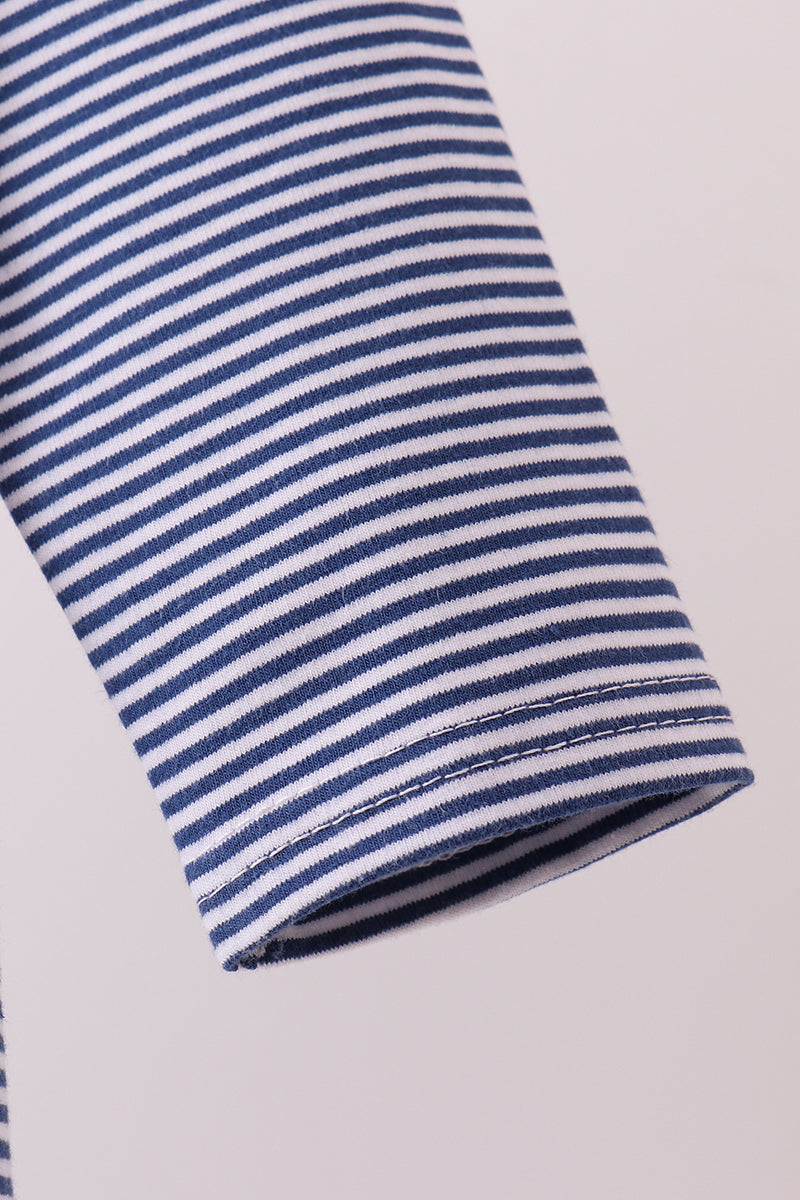 Auburn Tigers Striped Top