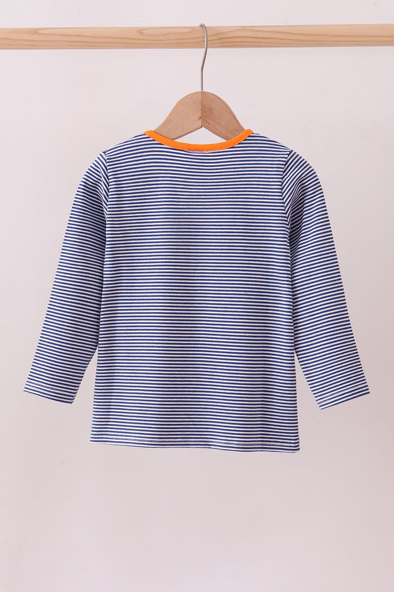 Auburn Tigers Striped Top