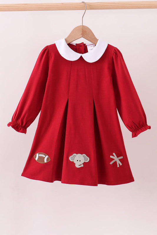 Alabama Elephant Applique Dress