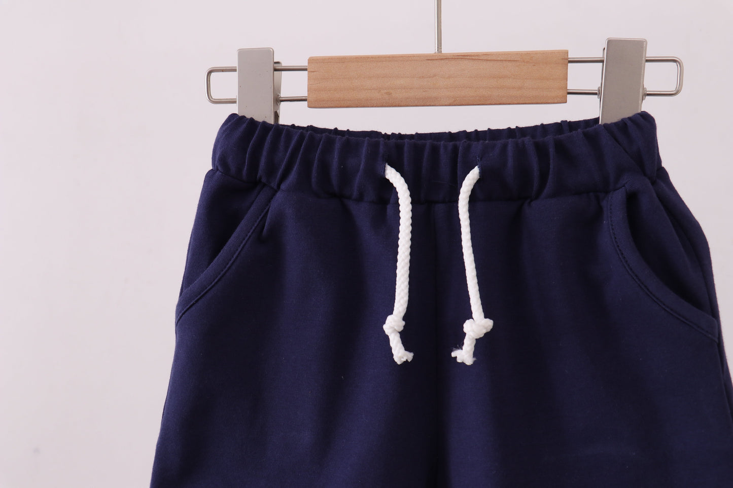 Navy Drawstring Shorts