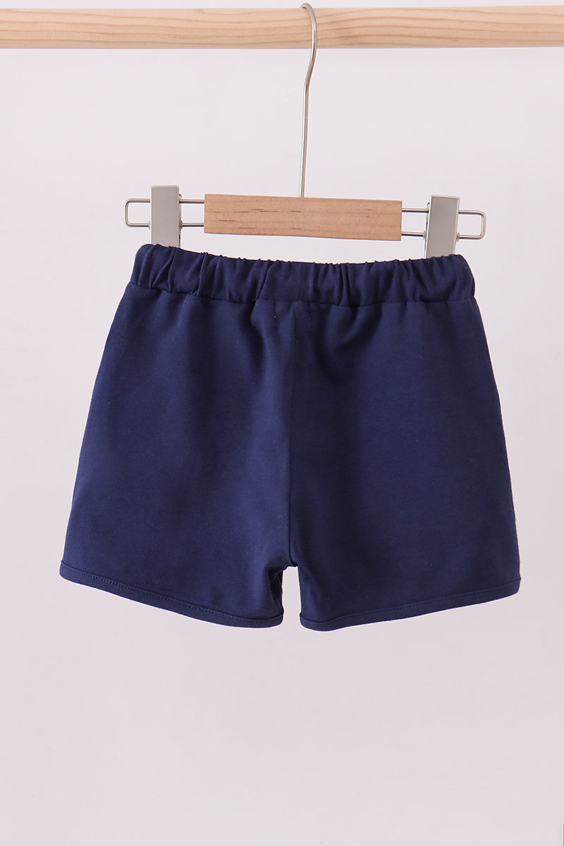 Navy Drawstring Shorts