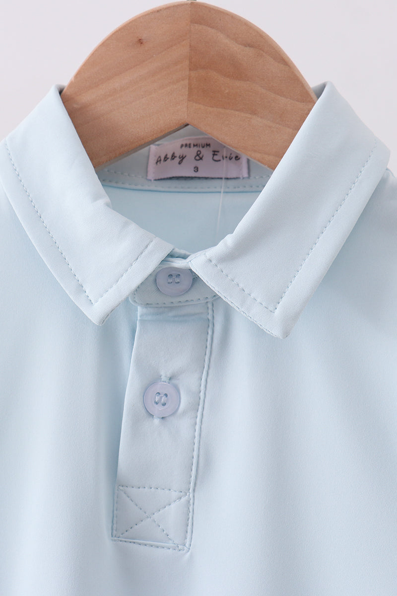 Sky Everyday Knit Collared Tank