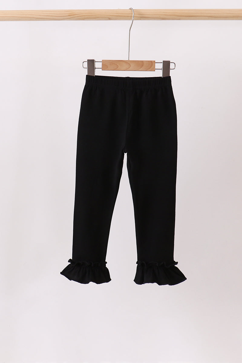 Black Ruffle Pants for Baby & Girls