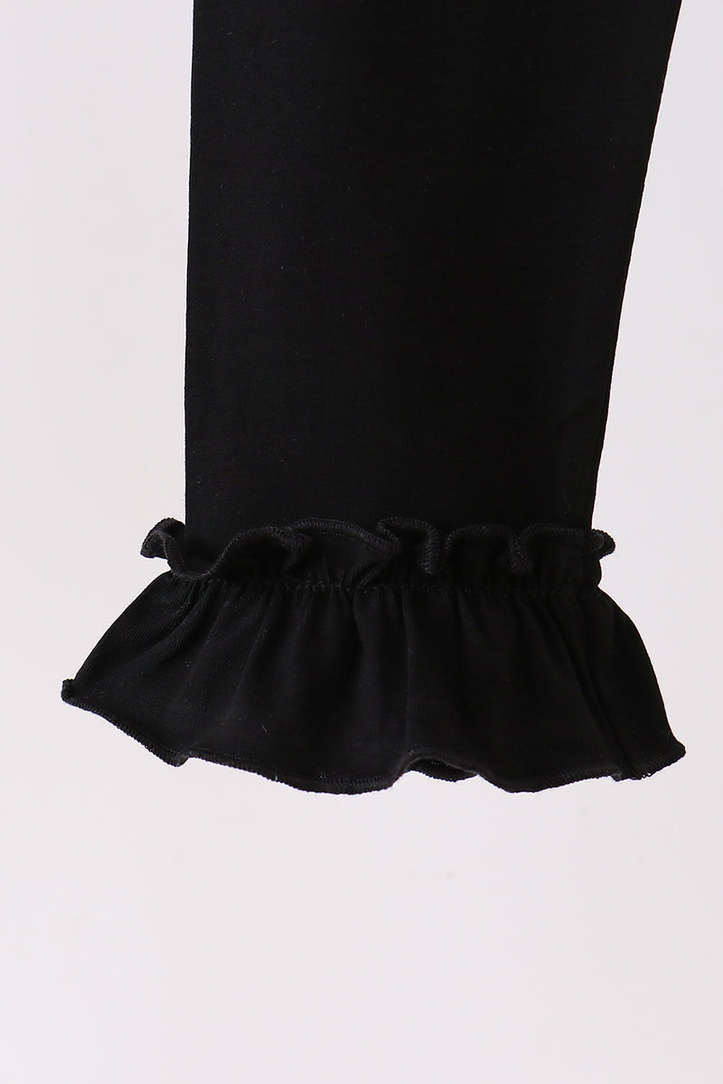 Black Ruffle Pants for Baby & Girls
