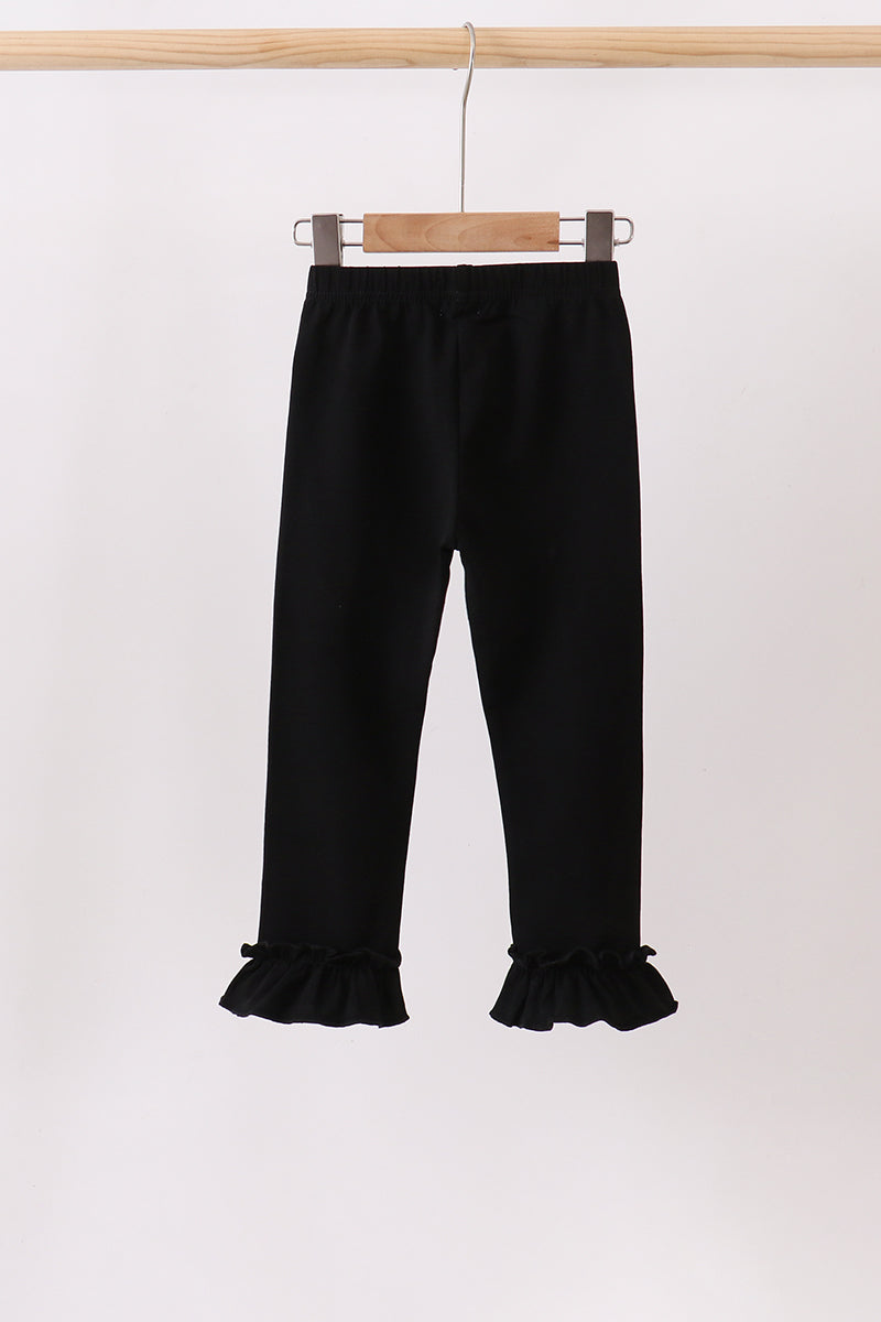 Black Ruffle Pants for Baby & Girls