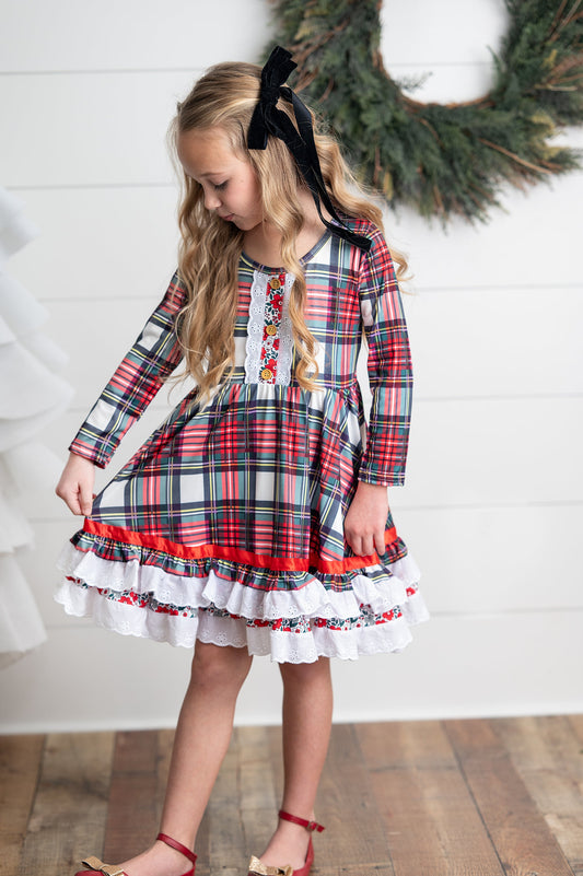 Christmas Plaid Dress