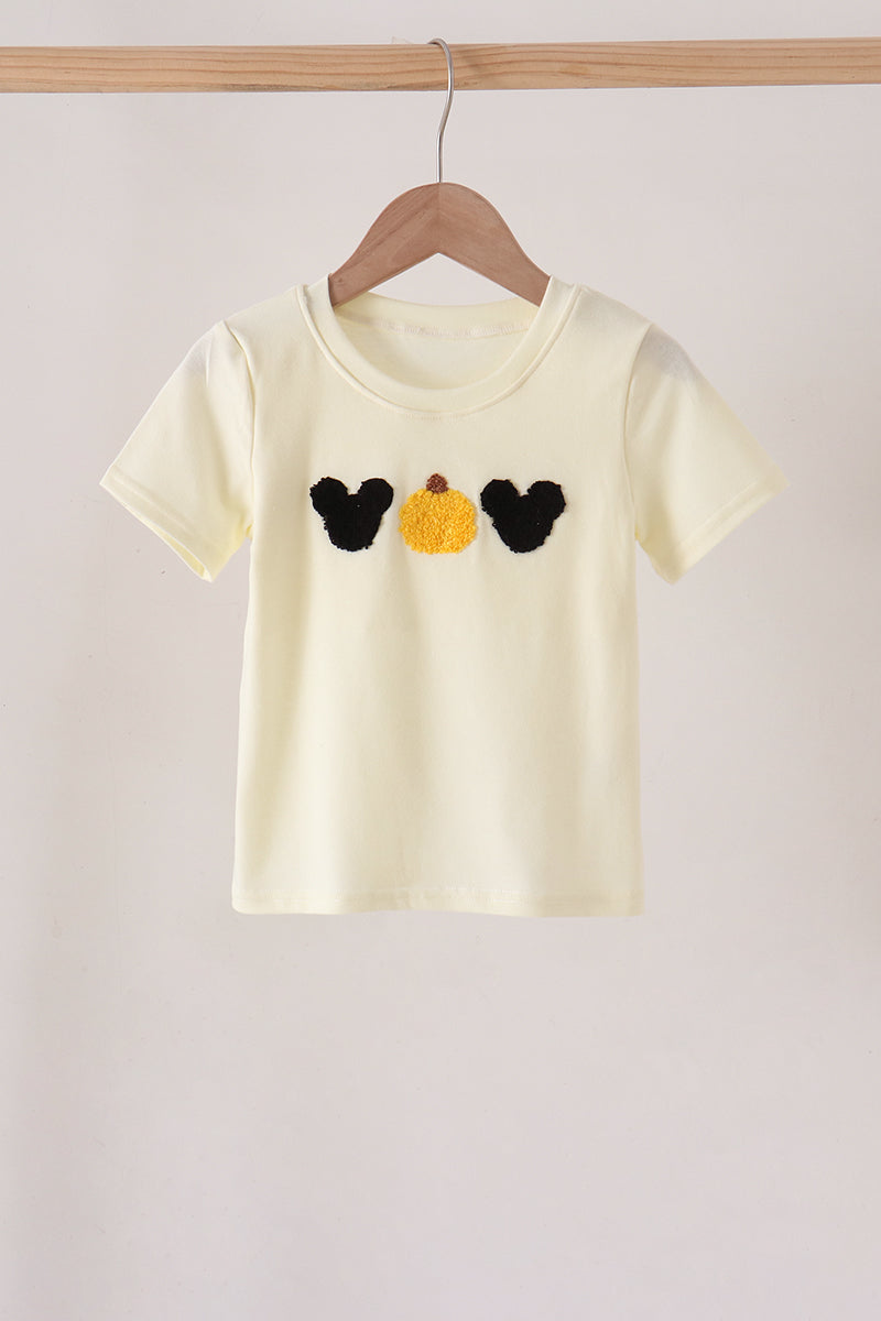 Boys Mickey Mouse Character French Knot Top