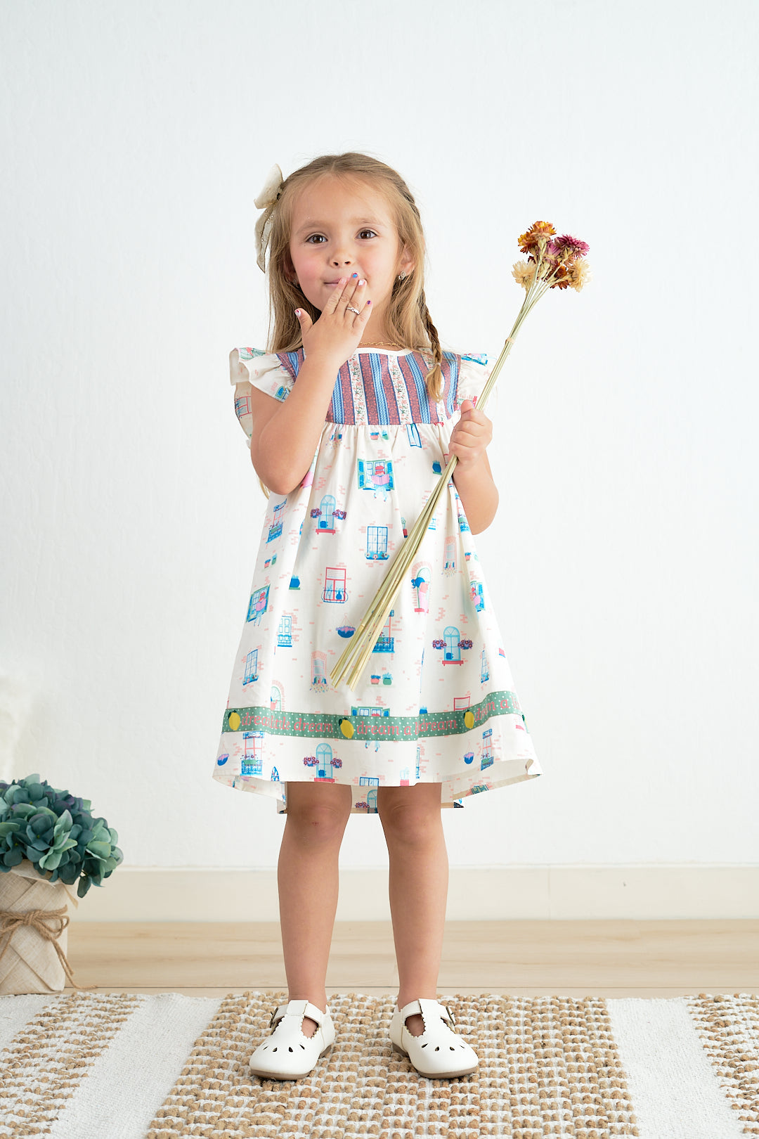 Balcony Ruffle Dress