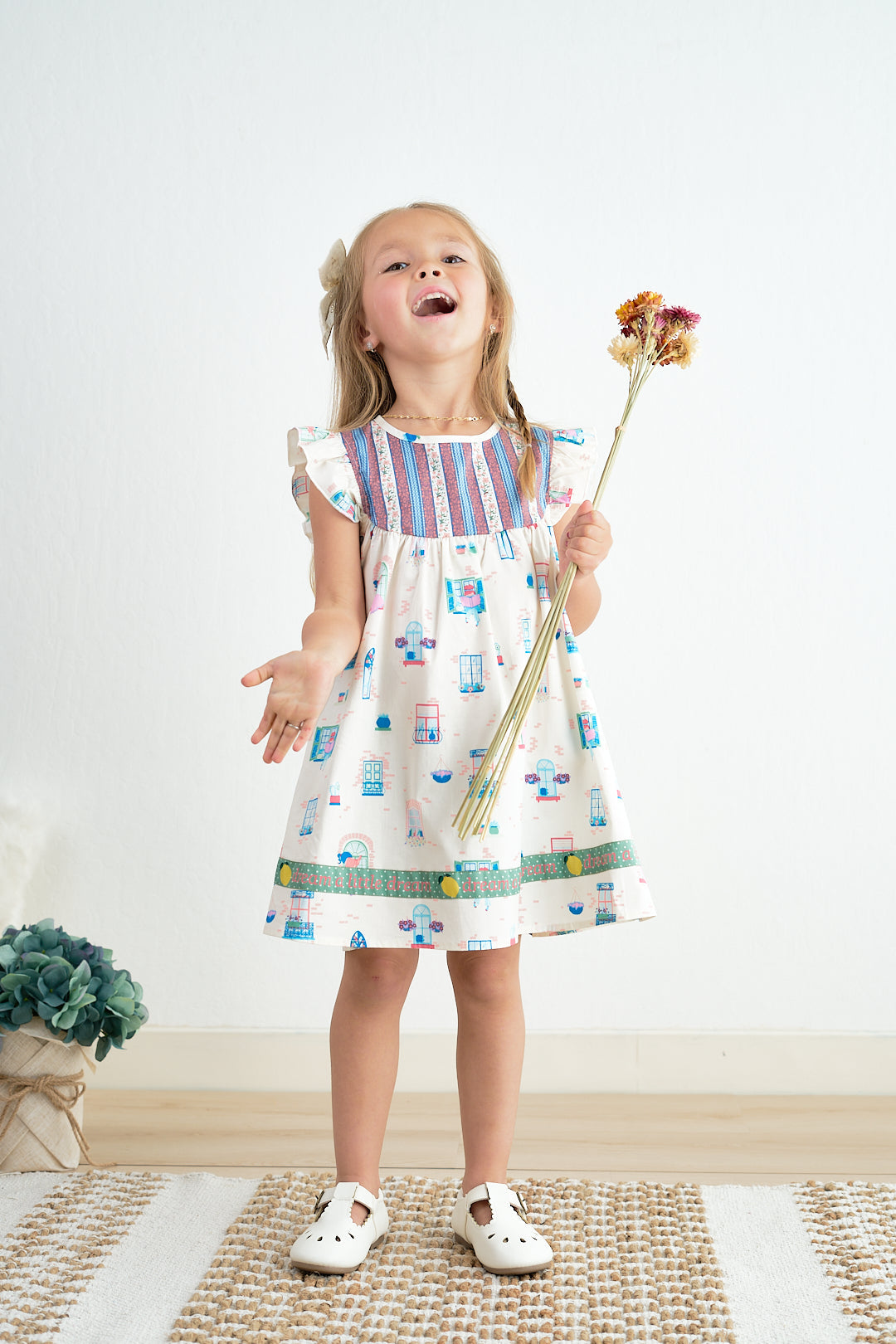 Balcony Ruffle Dress