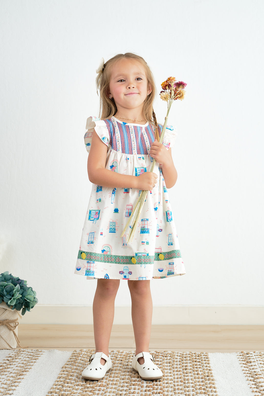 Balcony Ruffle Dress