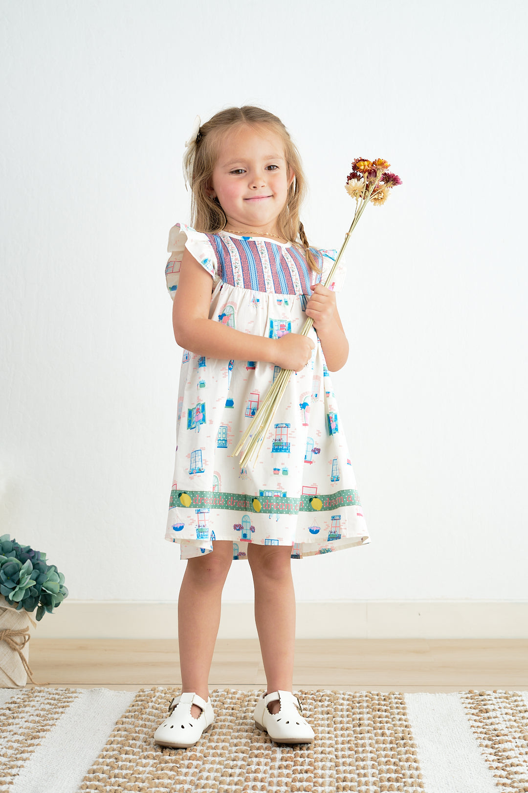 Balcony Ruffle Dress