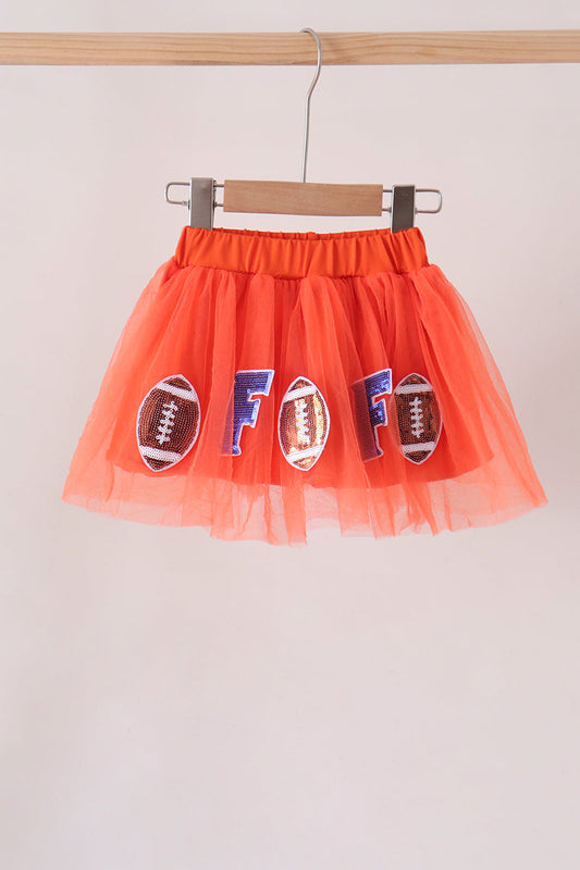 Girls Florida Gators Sequin Tutu Skirt