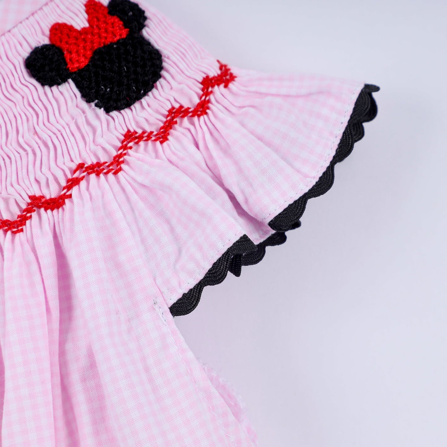 Character Smocked Plaid Bubble