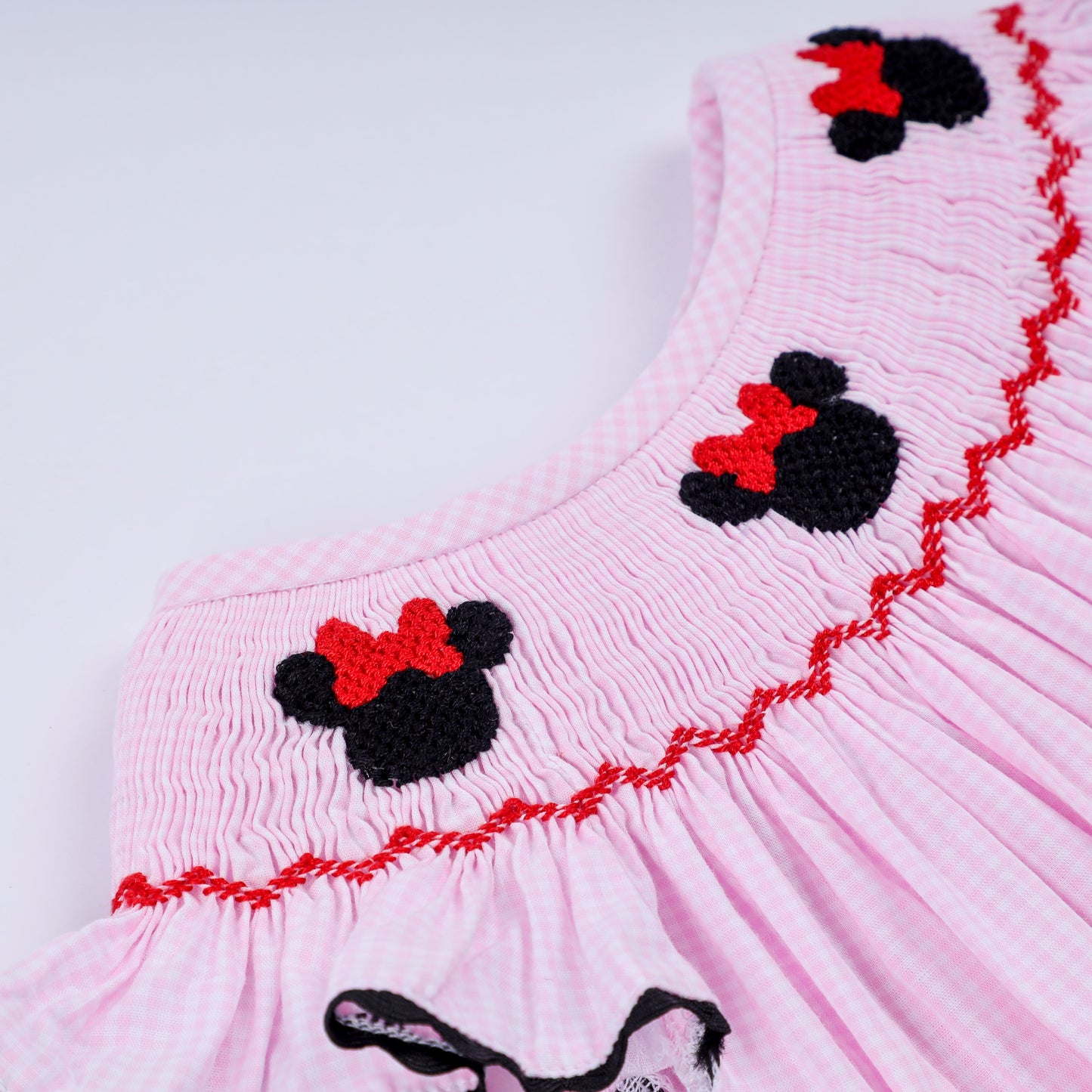 Character Smocked Plaid Bubble
