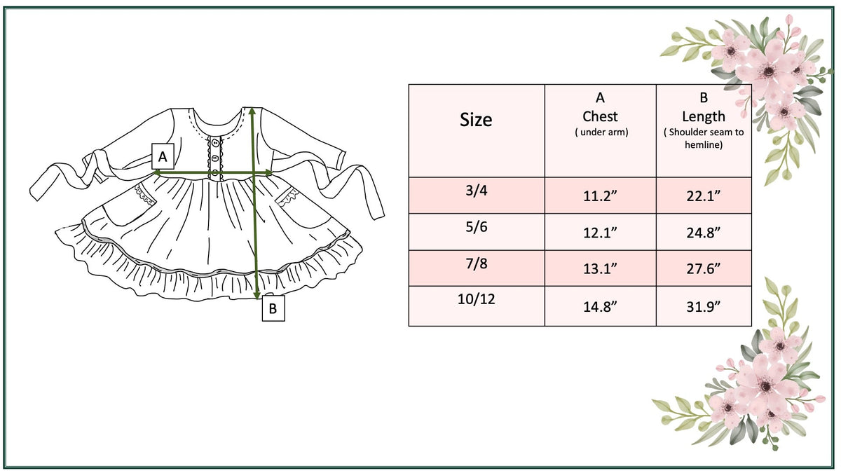 Girls Holly Tie Dress