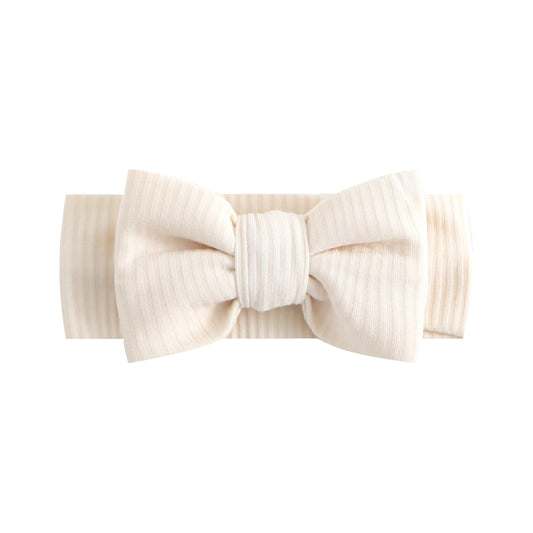 Oatmeal Ribbed Baby Headband
