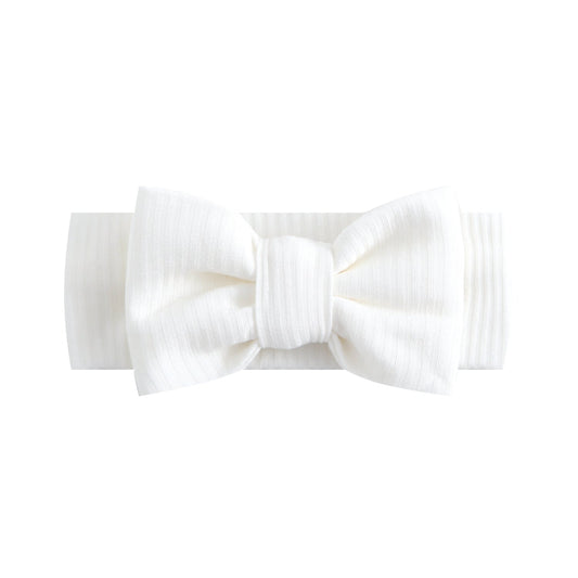 Snow Ribbed Baby Headband