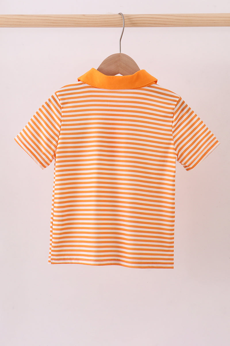 Tennessee Volunteers Embroidery Stripe Top