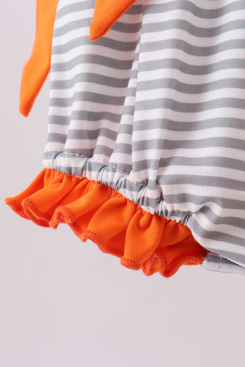 Tennessee Embroidery Ruffle Stripe Bubble