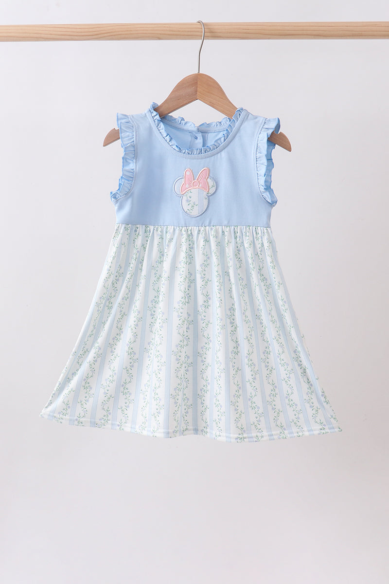 Girls Mouse Character appliqué Dress